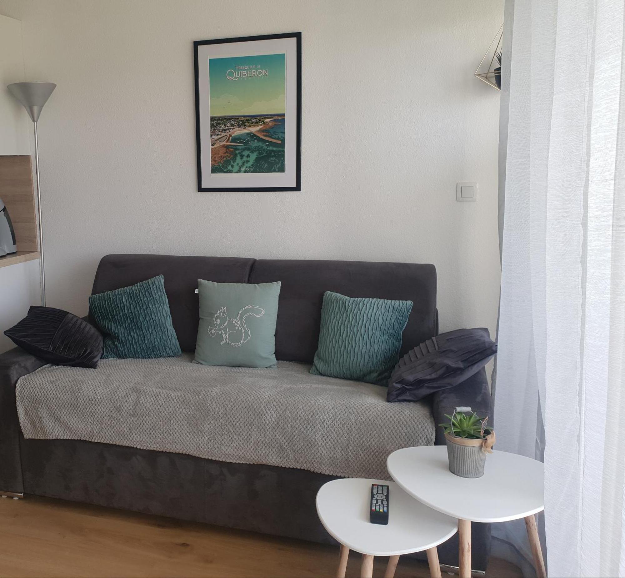 Appartement Cocon A Quiberon Dans Residence Calme, Plages Et Centre Ville A Pied Ou A Velo Pour 2 A 4 Personnes Bagian luar foto