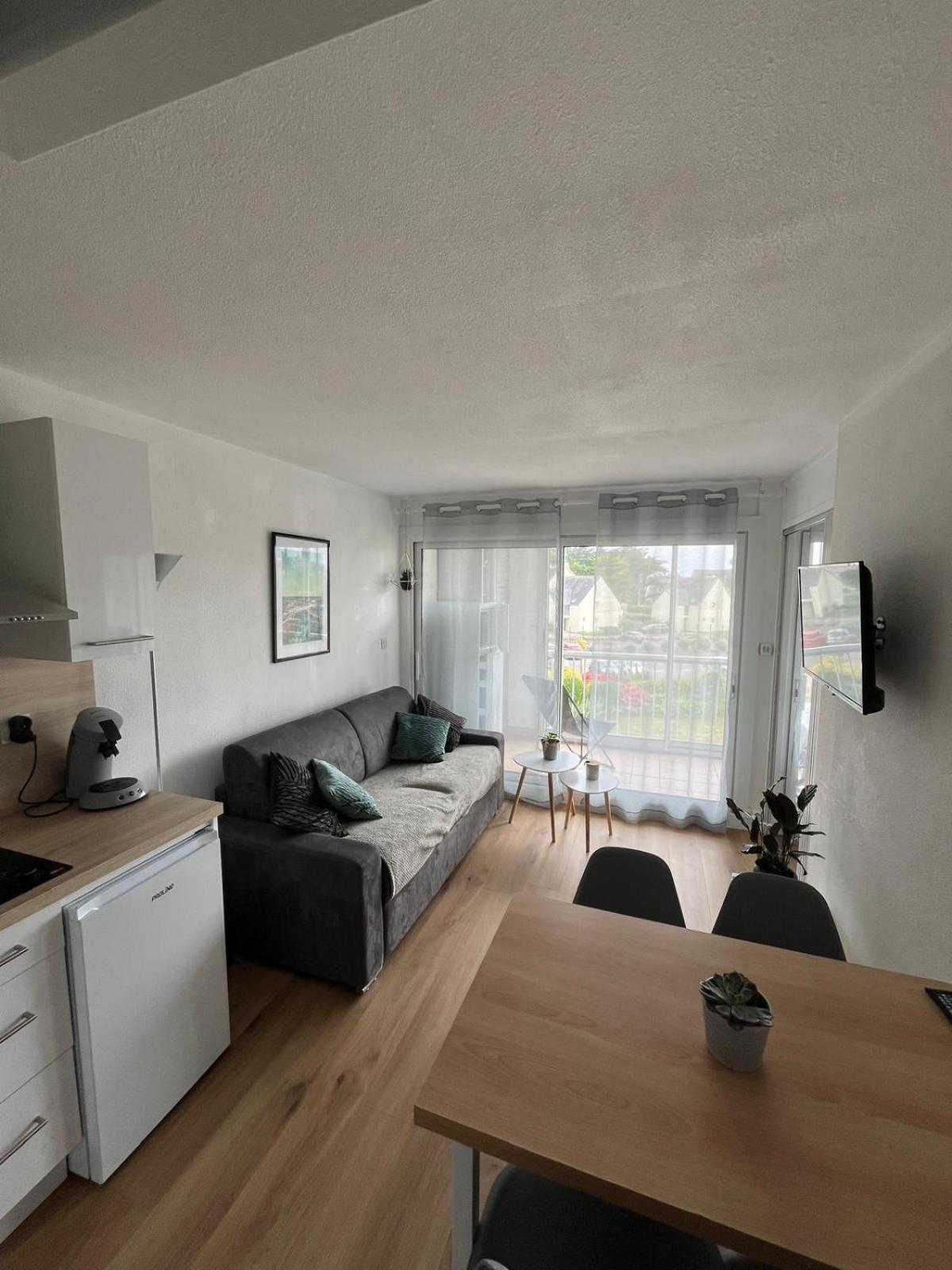 Appartement Cocon A Quiberon Dans Residence Calme, Plages Et Centre Ville A Pied Ou A Velo Pour 2 A 4 Personnes Bagian luar foto